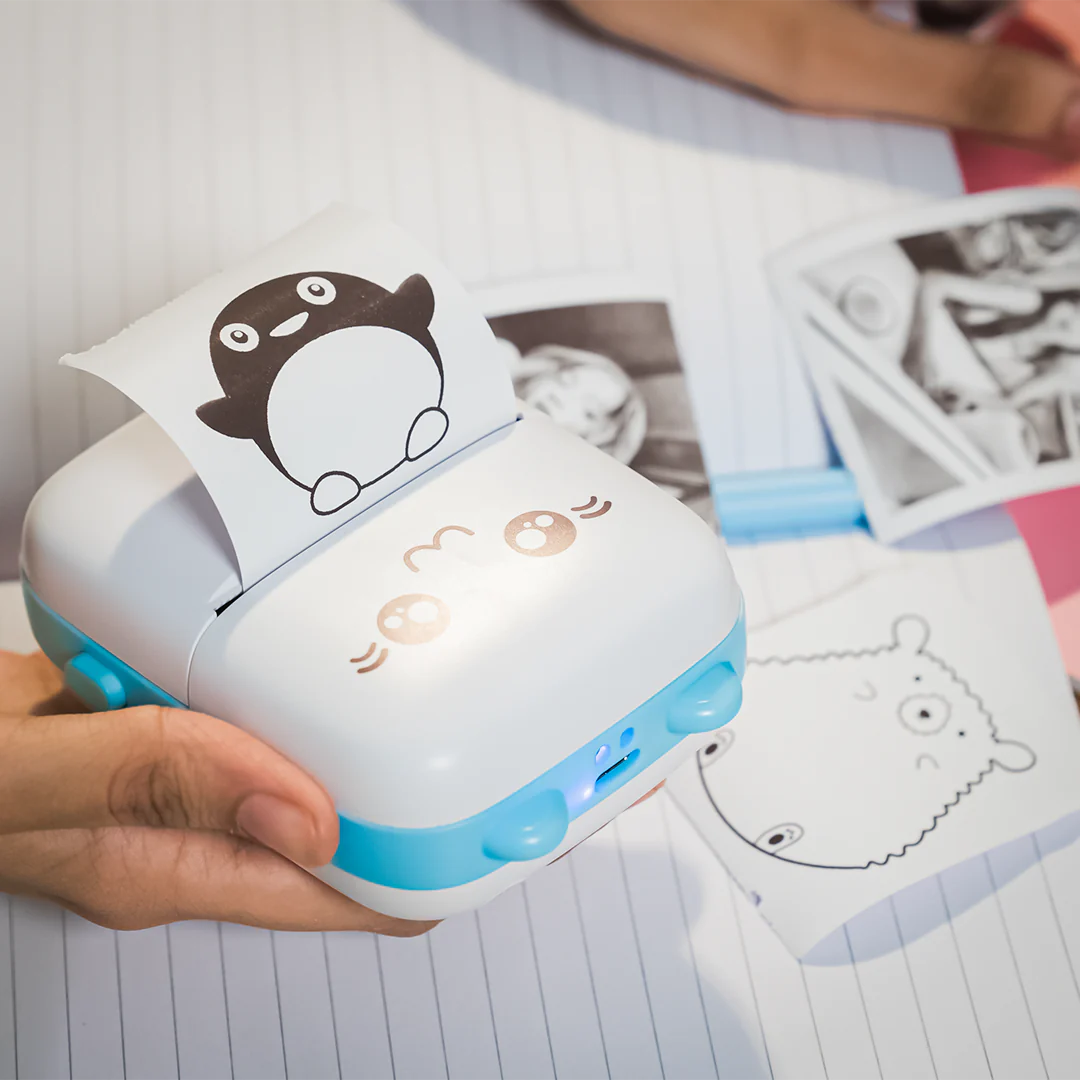 Inkless Bluetooth Pocket Printer + 🌟 FREE Paper Roll 🌟